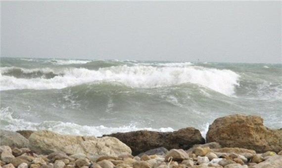 آب‌های ساحلی خوزستان مواج است؛ شناورها احتیاط کنند