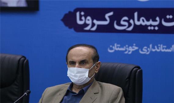 درخواست استاندار خوزستان برای تفویض اختیار تصمیم‌گیری در مسائل کرونا
